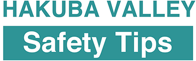 Hakuba Valley Safety Tips